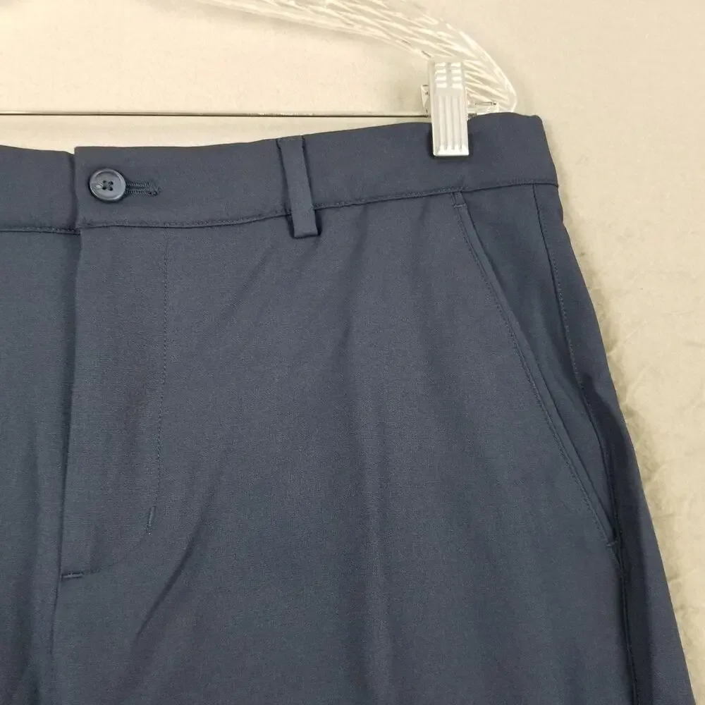 Greg Norman Pants Mens 34x30 Blue Classic Fit‎ Performance PlayDry Golf Stretch